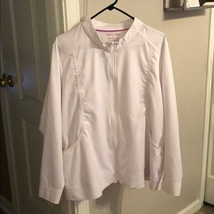 Purple Label zip up lab jacket